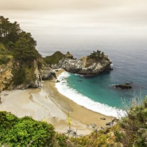 McWay Fall, Julia Pfeiffer State park, Big Sur, California, USA