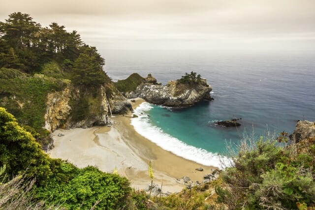 McWay Fall, Julia Pfeiffer State park, Big Sur, California, USA