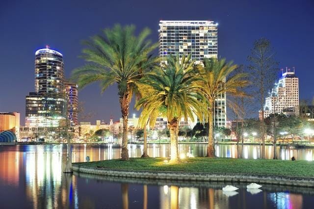 Orlando night scene