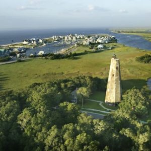 Bald Head Island NC - Old Baldy Lighthouse - Best Places to Retire in North Carolina - Coastal Destinations