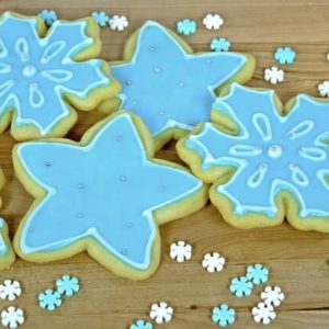 Holiday Desserts - Sugar Cookies - Snowflakes - Christmas Cookies