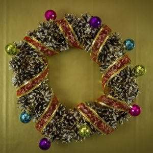 Pine Cone Wreath - Christmas Wreath - Christmas Decor