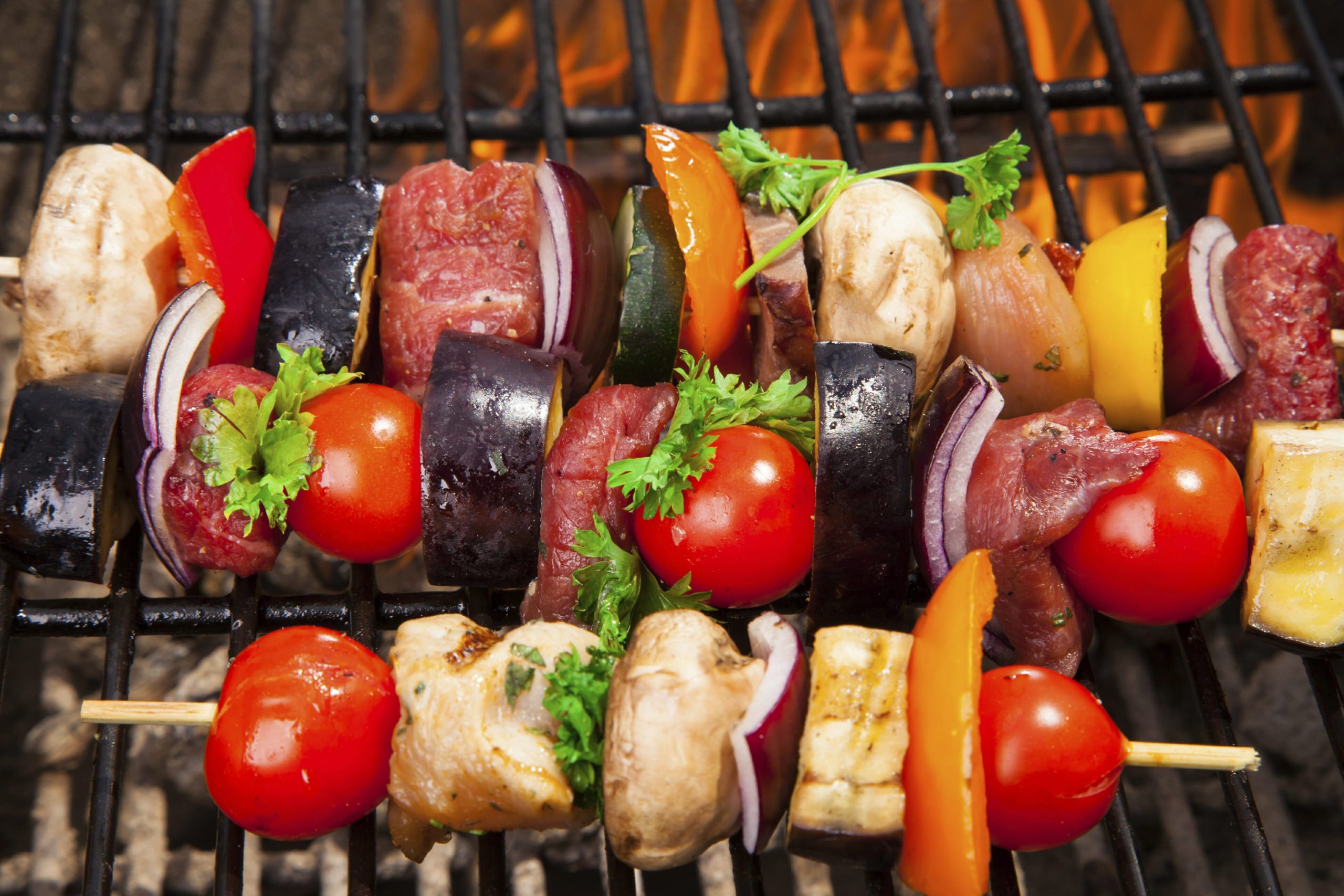 Grilled skewer