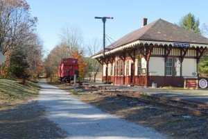 Railway Depot and Museum at Potter Place