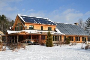 Solar Panels on Conway Home. Susan GoldsmithJPG