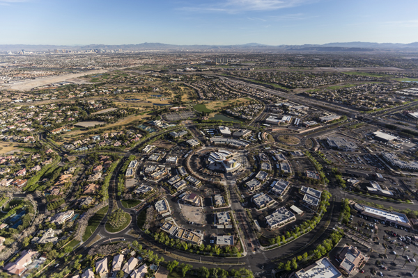 Las Vegas Summerlin Nevada Aerial