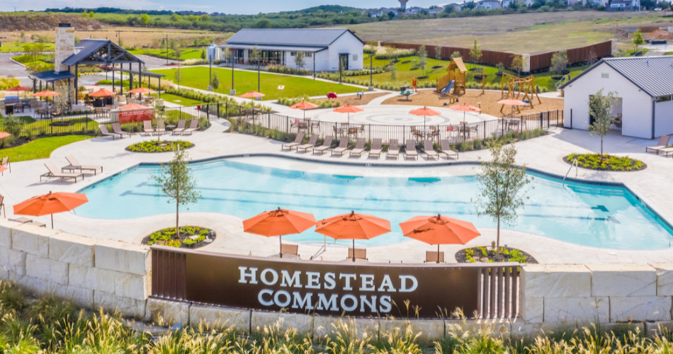 Homes San Antonio TX | Homestead | Planned Community with Amenities