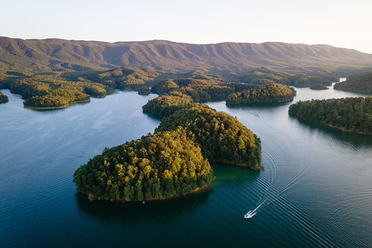 South Holston Lake in Eastern Tennessee